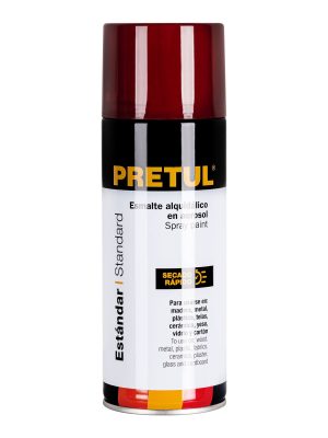 27173 - Pintura en aerosol, rojo, 400 ml, Pretul