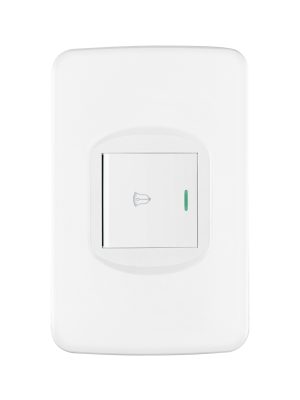 29055 - Placa armada 1 interruptor de timbre 1.5 módulos, Toledo