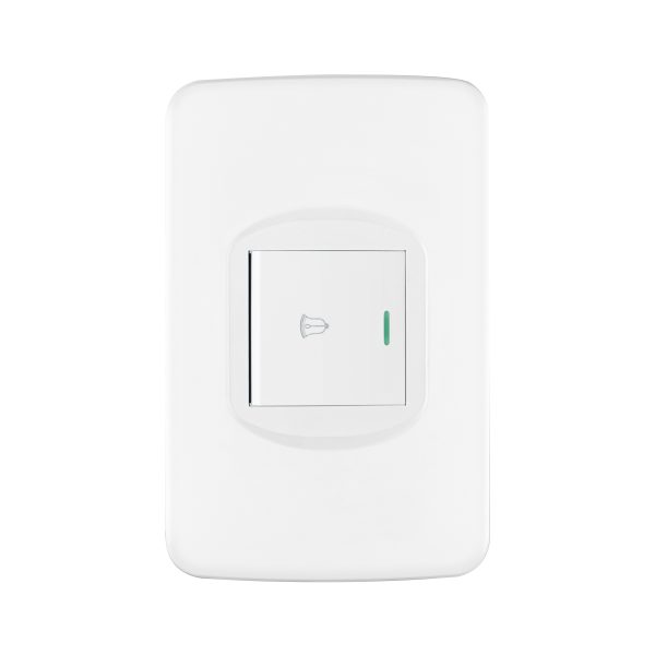 29055 - Placa armada 1 interruptor de timbre 1.5 módulos, Toledo