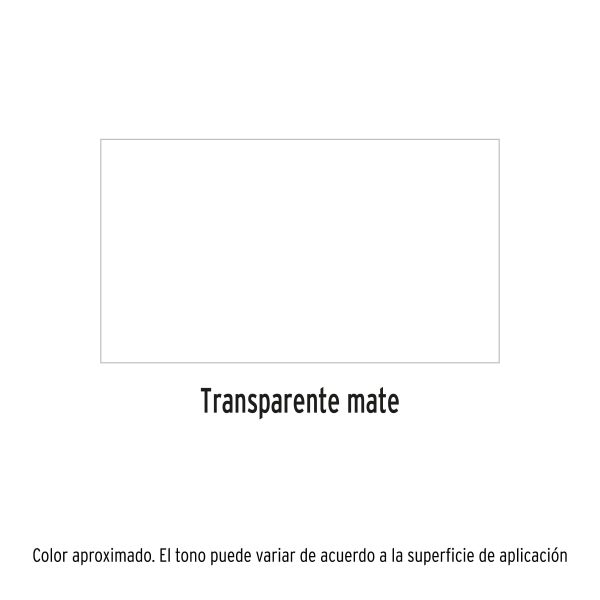 12731 - Pintura en aerosol, transparente mate, bote esbelto, 400 ml