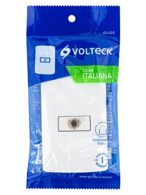 PA-TV-IBE1.jpg 46466 - Placa armada con conexión para TV, blanco, línea Italiana