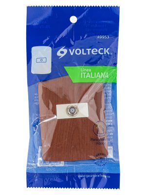 49953 - Placa armada con conexión para TV, madera, línea Italiana