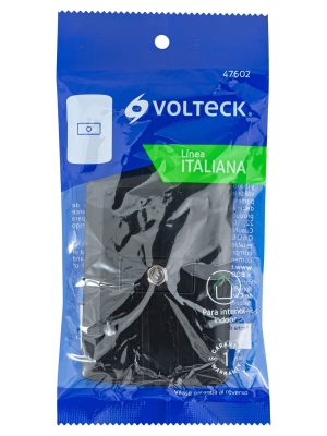 PA-TV-INE1.jpg 47602 - Placa armada con conexión para TV, negro, línea Italiana