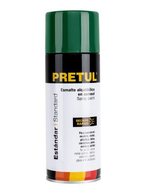 27184 - Pintura en aerosol, verde hoja, 400 ml, Pretul