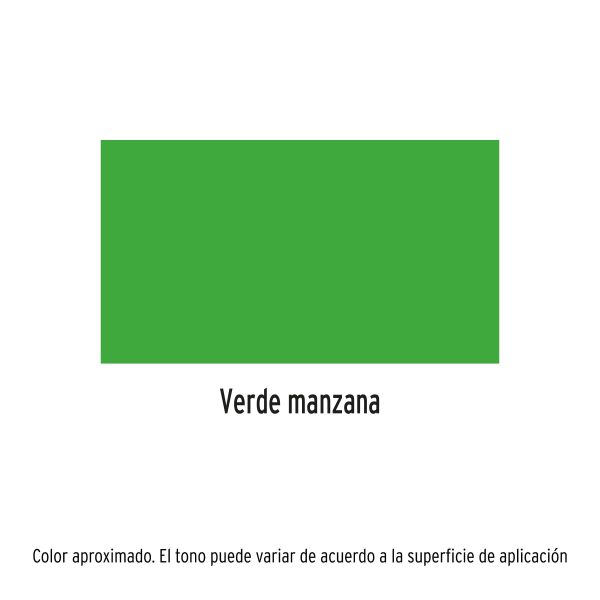 19046 - Pintura en aerosol, verde manzana, bote esbelto, 400 ml