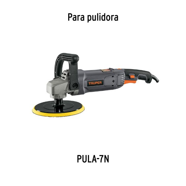 101537 - Respaldo de 7' hook and loop para pulidoras, eje 5/8',TRUPER