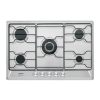 45507 - Parrilla gas empotrable 75cm, 5 quem, inox, esmalte, Foset