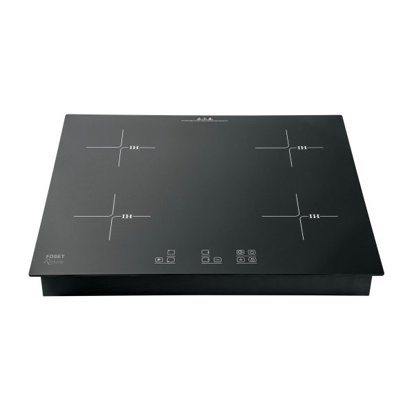 46916 - Parrilla inducción empotrable 60cm, 4 quem, vidrio, Riviera