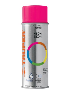 PAF-RS-2.jpg 102851 - Pintura en aerosol, rosa neón, bote tradicional, 400 ml