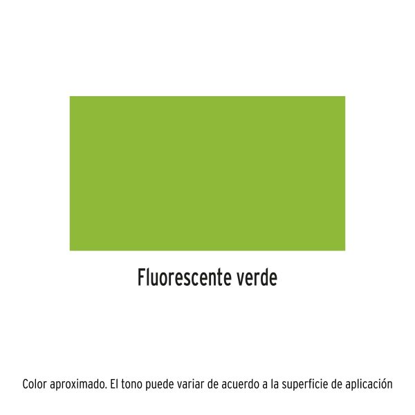 19073 - Pintura en aerosol, verde neón, bote esbelto, 400 ml