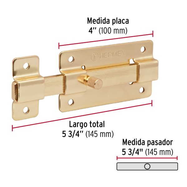 PAL-37FC2.jpg 43726 - Pasador de barra plana 4' acabado latón, HERMEX
