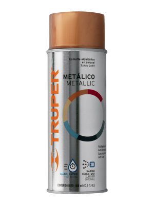 102846 - Pintura en aerosol, cobre metálico, bote tradicional, 400 ml