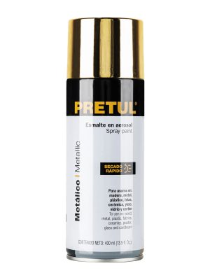 PAM-OR-P.jpg 27180 - Pintura en aerosol, metálica, oro, 400ml, Pretul