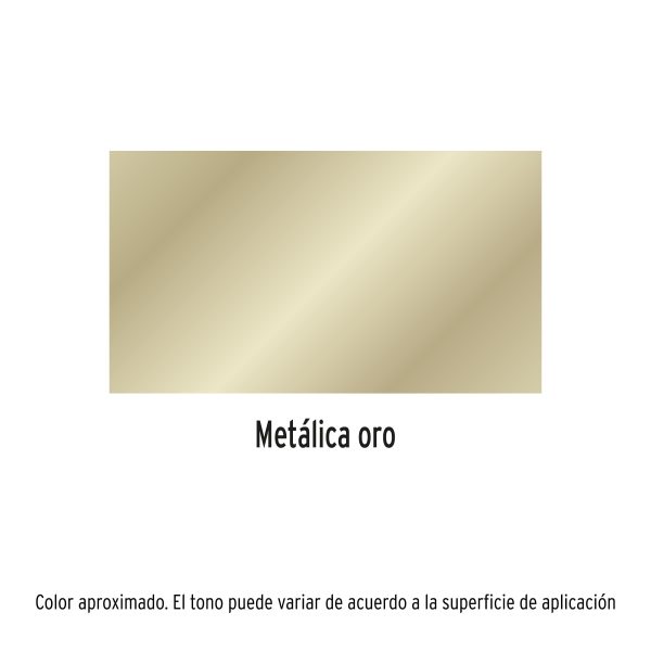 27180 - Pintura en aerosol, metálica, oro, 400ml, Pretul