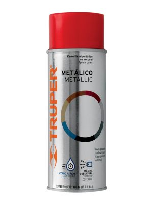 102841 - Pintura en aerosol, negro metálico, bote tradicional, 400 ml