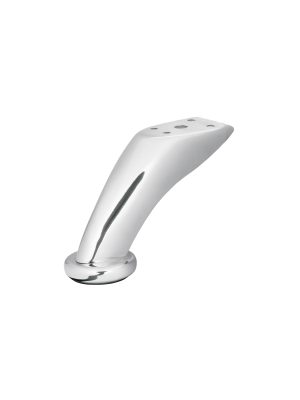 49302 - Pata para sofa y mueble, cromo, 90 mm altura, HERMEX