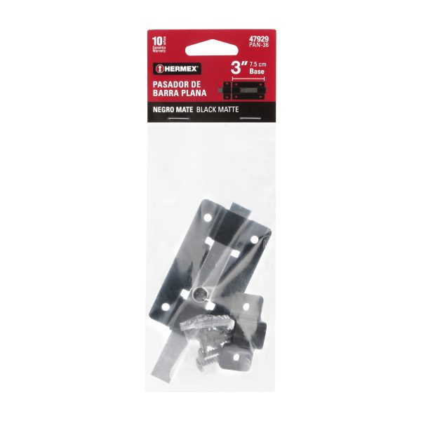 PAN-36E1.jpg 47929 - Pasador de barra plana 3', negro, HERMEX