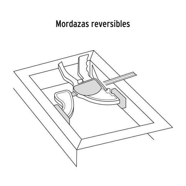 100143 - Prensa de ajuste rápido 12' uso rudo, cuerpo nylon, Expert