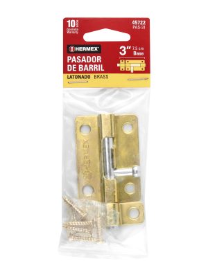 PAS-31E1.jpg 45722 - Pasador de barril de acero latón 3', HERMEX