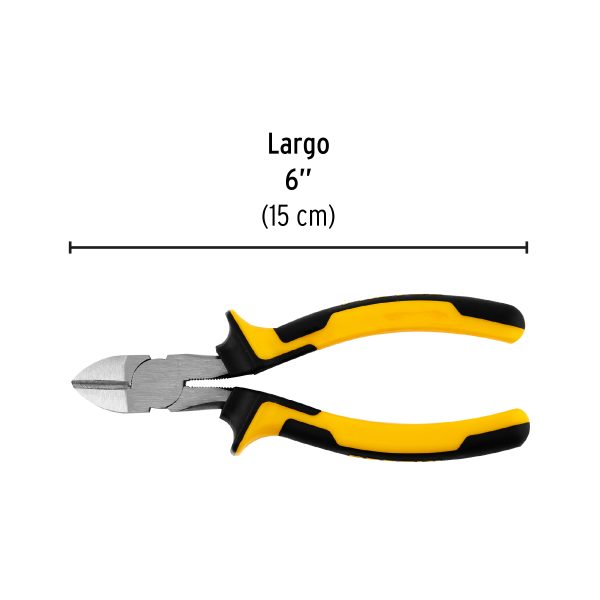 22675 - Pinza de corte diagonal 6' mango Comfort Grip, Pretul