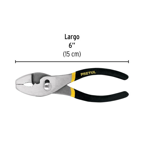 22651 - Pinza de chofer 6' mango de PVC, Pretul