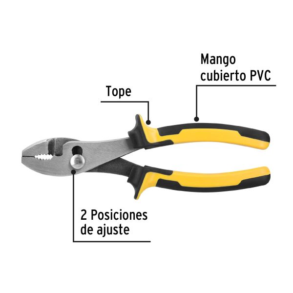 22673 - Pinza de chofer 8' mango Comfort Grip, Pretul