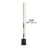 17205 - Pala cuadrada Classic Gardener, mango 45', Truper