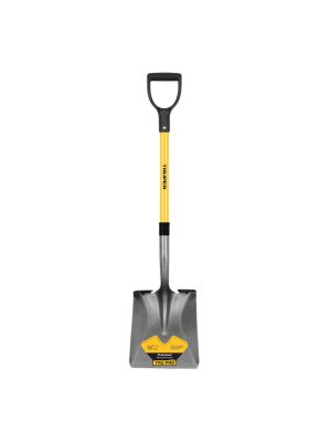 17151 - Truper, square point shovel, poly D fiberglass handle