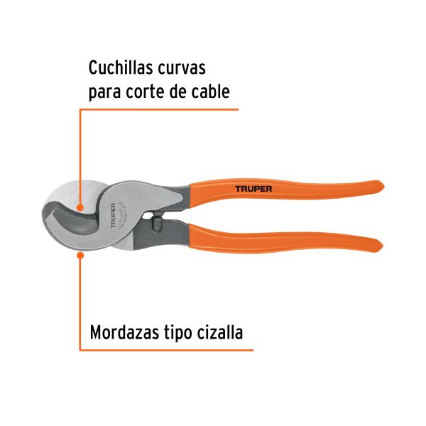 102511 - Pinza cortador multicable 10', Truper