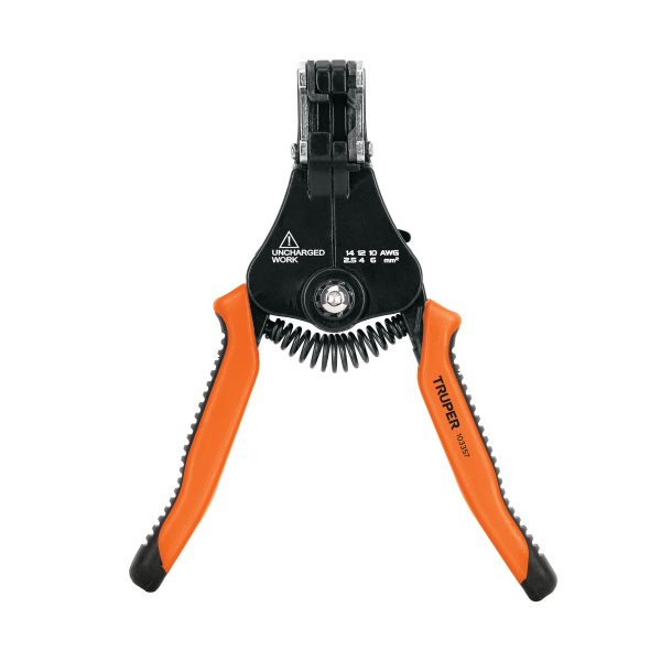 103357 - Pinza 6.5' pela cables automática, 14 a 10 AWG, TRUPER