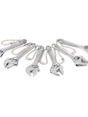 65005 - Pieza de llavero tipo perico en pecera con 50 piezas, Pretul