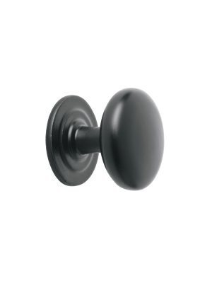 45651 - Perilla estilo 'Arco' acabado negro, HERMEX