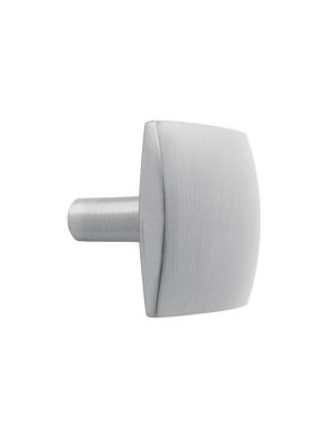 45828 - Perilla metálica estilo 'Burgos' acabado niquel satinado