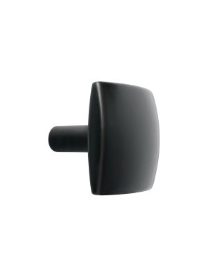 45827 - Perilla metálica estilo 'Burgos' acabado negro