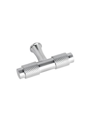 45831 - Perilla metálica estilo ' Segovia', niquel satinado, HERMEX