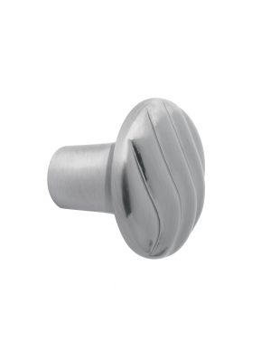 45834 - Perilla metálica estilo 'Toledo', niquel satinado, HERMEX