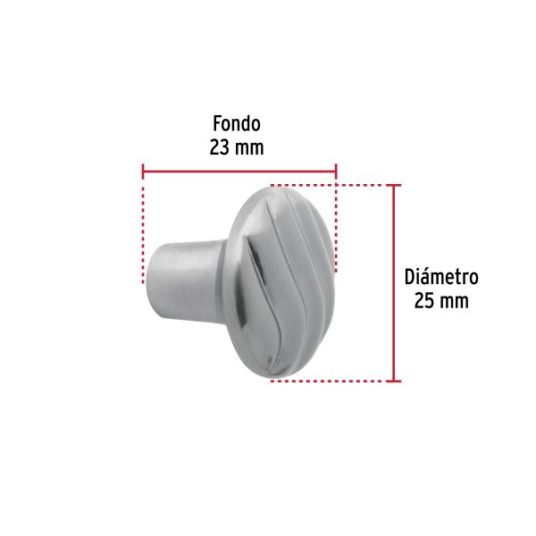 PER-141FC1.jpg 45834 - Perilla metálica estilo 'Toledo', niquel satinado, HERMEX