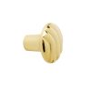 45835 - Perilla metálica estilo 'Toledo', latón brillante, HERMEX