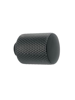 45824 - Perilla metálica estilo 'Cádiz', negro, HERMEX