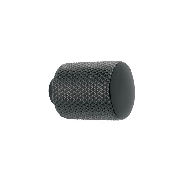 45824 - Perilla metálica estilo 'Cádiz', negro, HERMEX