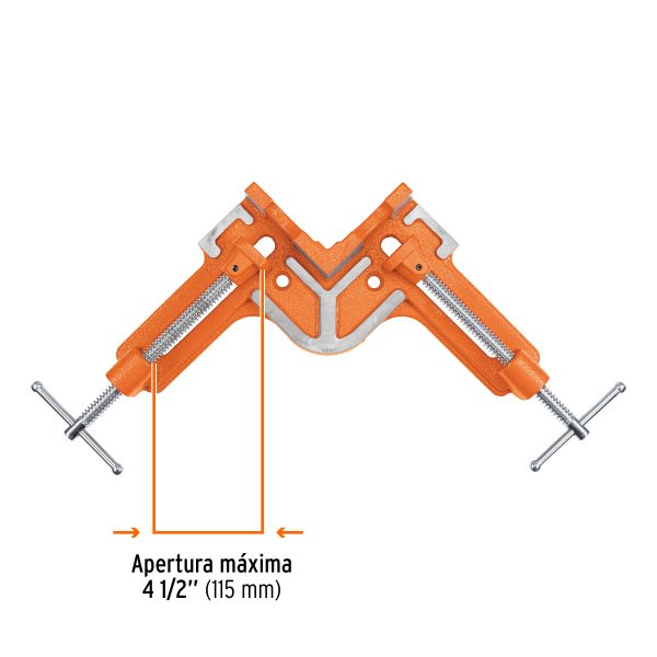 102544 - Prensa esquinera profesional 4-1/2', Truper