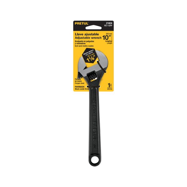 21824 - Llave ajustable (perico) 10' pavonada, Pretul