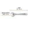 15508 - Llave ajustable (perico) 12' profesional cromada, Expert