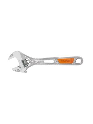15509 - Llave ajustable (perico) 6' cromada mango de PVC, Truper