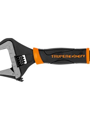 PET-6XA.jpg 101033 - Llave ajustable (perico) 6' boca ancha Comfort Grip, Expert