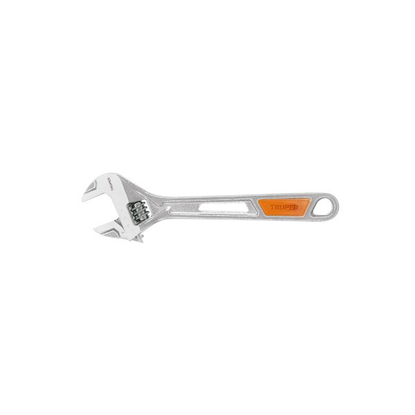15510 - Llave ajustable (perico) 8' cromada mango de PVC, Truper