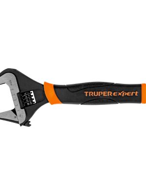 PET-8XA.jpg 101034 - Llave ajustable (perico) 8' boca ancha Comfort Grip, Expert