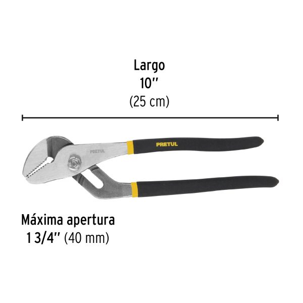 28162 - Pinza de extensión 10' mango de PVC, Pretul
