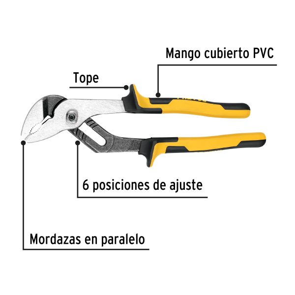 27158 - Pinza de extensión 10' mango Comfort Grip, Pretul