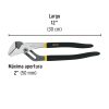 28163 - Pinza de extensión 12' mango de PVC, Pretul